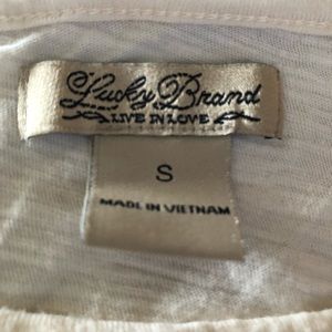 Lucky Brand Tops - Lucky Brand lace front top Lucky Brand Tops - Lucky Brand lace front top